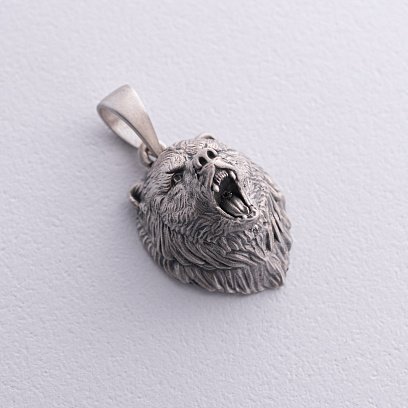 Срібний кулон "Ведмідь" 1234 №6