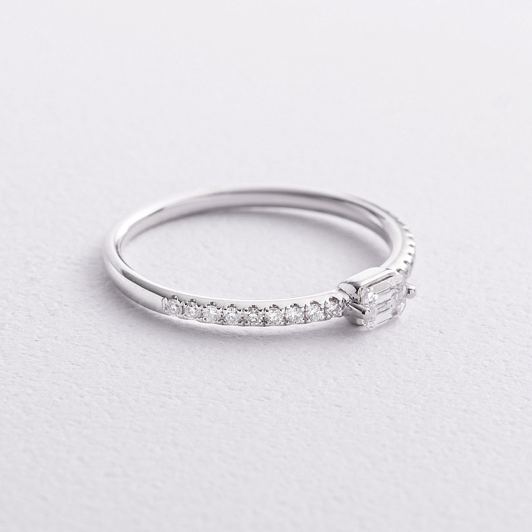 Золотое кольцо с бриллиантами кб0685ri от ювелирного магазина Оникс - 1