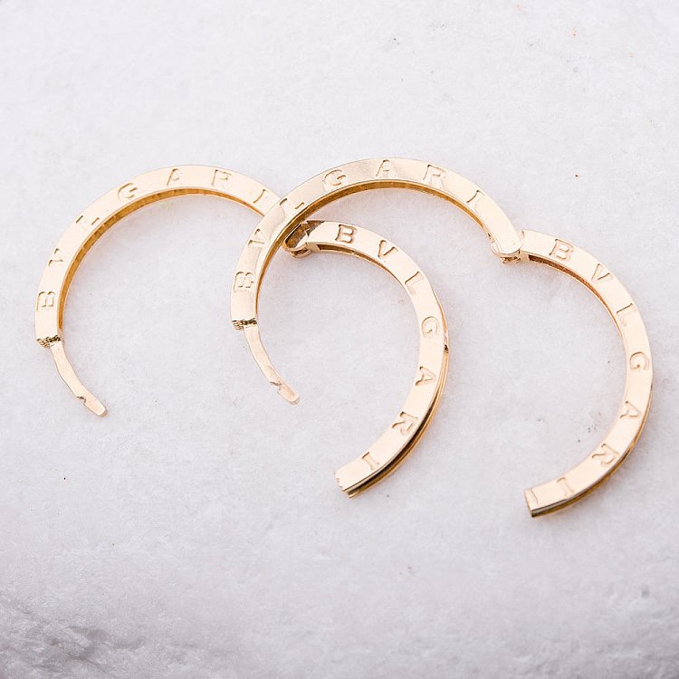 Ексклюзивні золоті сережки з фіанітами с03729 від ювелірного магазину Онікс - 3