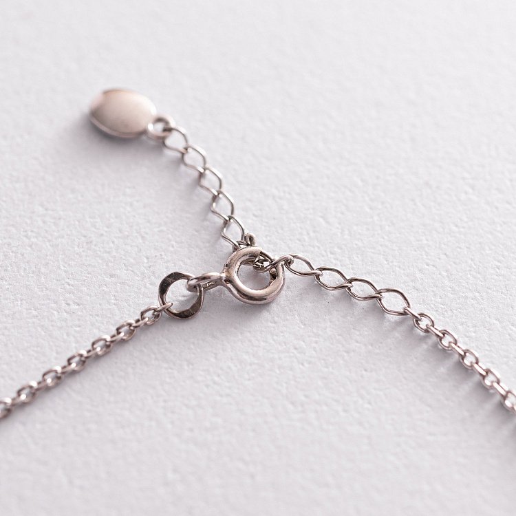 Срібний браслет "Два хлопчики та дівчинка" (можливе гравіювання) 2086 від ювелірного магазину Онікс - 4