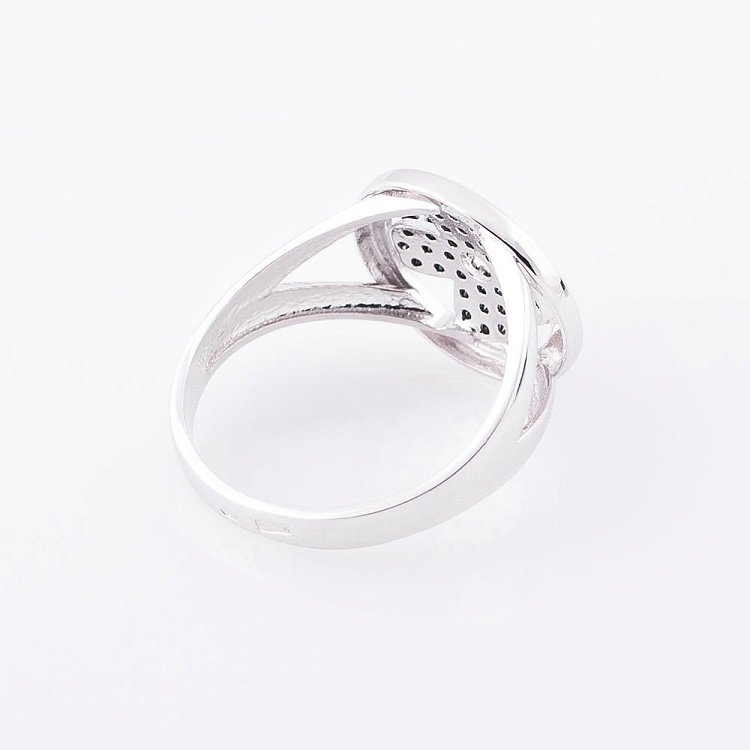 Золота каблучка "Конюшина" к05181 від ювелірного магазину Онікс - 1