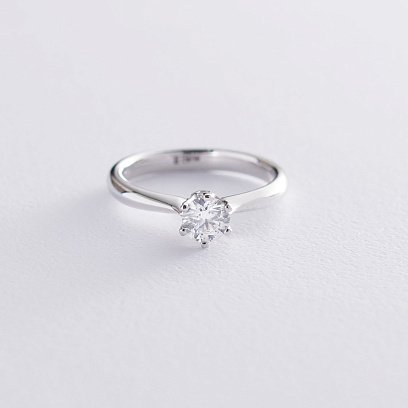 Золотое кольцо с бриллиантами кб0339ri