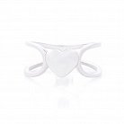 Срібний перстень "Серце" 112158 от ювелирного магазина Оникс - 2