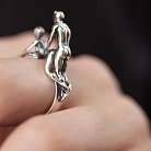 Серебряное кольцо "Искры любви" 112703 от ювелирного магазина Оникс - 3