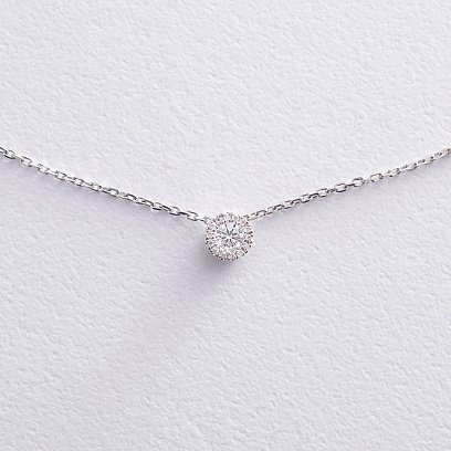 Золоте кольє з діамантами колб0013ca