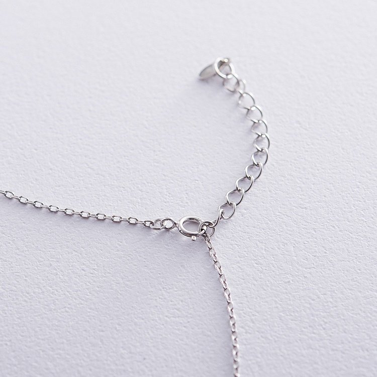 Срібне кольє "Гребінець" 18923 від ювелірного магазину Онікс - 2