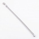 Чоловічий срібний браслет плетіння "панцирні" р020122 от ювелирного магазина Оникс - 1