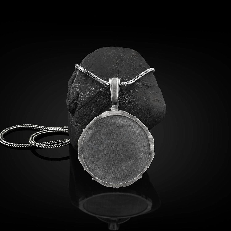 Серебряный кулон "Архангел Михаил" 133179 от ювелирного магазина Оникс - 1