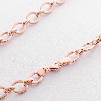 Кольє "Пантера" в червоному золоті (фіаніти) кол01907 №5