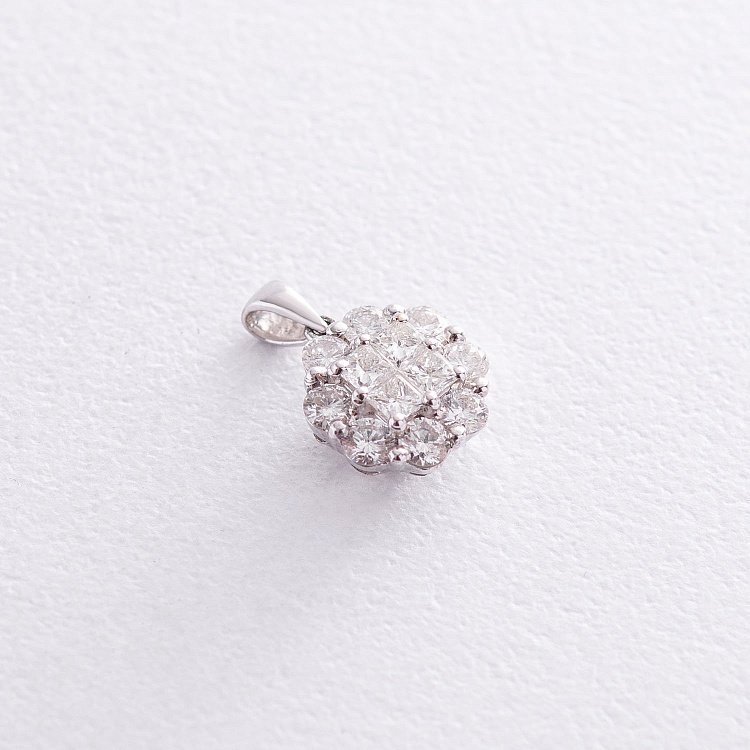 Золота підвіска з діамантами пкит166 від ювелірного магазину Онікс