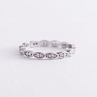 Серебряное кольцо с фианитами 3891 от ювелирного магазина Оникс