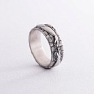 Серебряное кольцо "Сотворение Адама - Микеланджело" 112711 от ювелирного магазина Оникс - 9