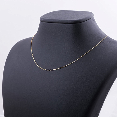 Золотий ланцюжок Якірне плетіння (1 мм) ц00197-1 №3