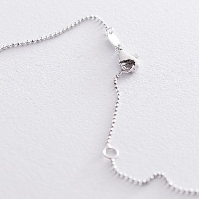 Золотое колье "Звездочки" кол01250 №4