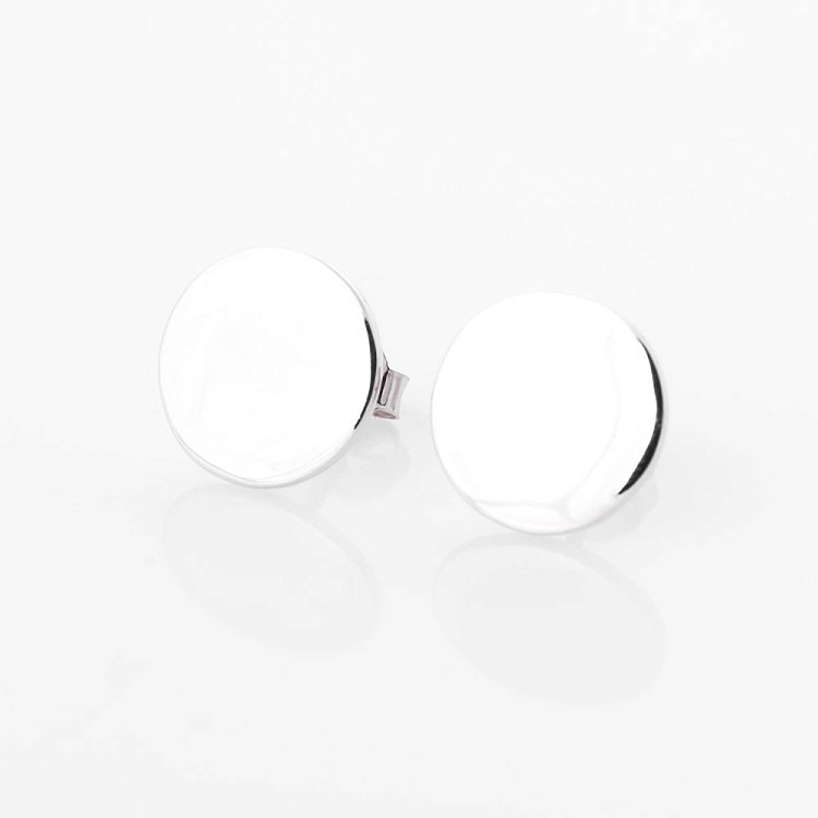 Срібні сережки-пусети 122067 від ювелірного магазину Онікс - 2