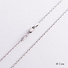 Серебряная цепочка (якорное плетение) РС102112 от ювелирного магазина Оникс