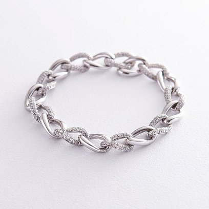 Золотий браслет з діамантами брм0716