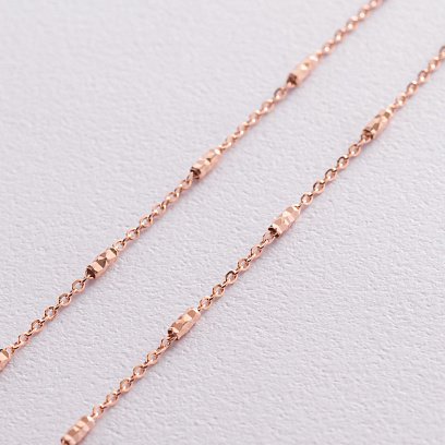 Ланцюжок в червоному золоті (2 мм) ц00419 №2