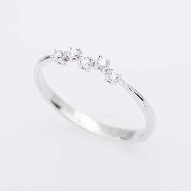 Золотое помолвочное кольцо с бриллиантами S00203R от ювелирного магазина Оникс