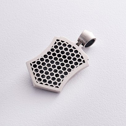 Мужской серебряный кулон "Орел" 377 №11