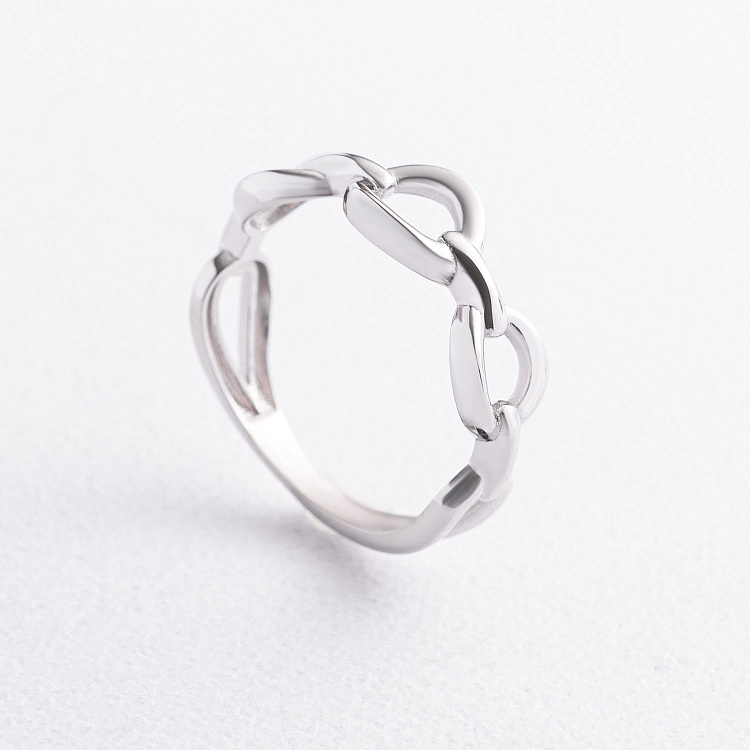 Кольцо "Erin" в белом золоте к08533 от ювелирного магазина Оникс - 1