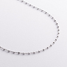 Серебряная цепочка "Кубики" 15243 от ювелирного магазина Оникс