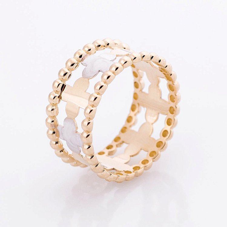 Золота каблучка к04989 від ювелірного магазину Онікс