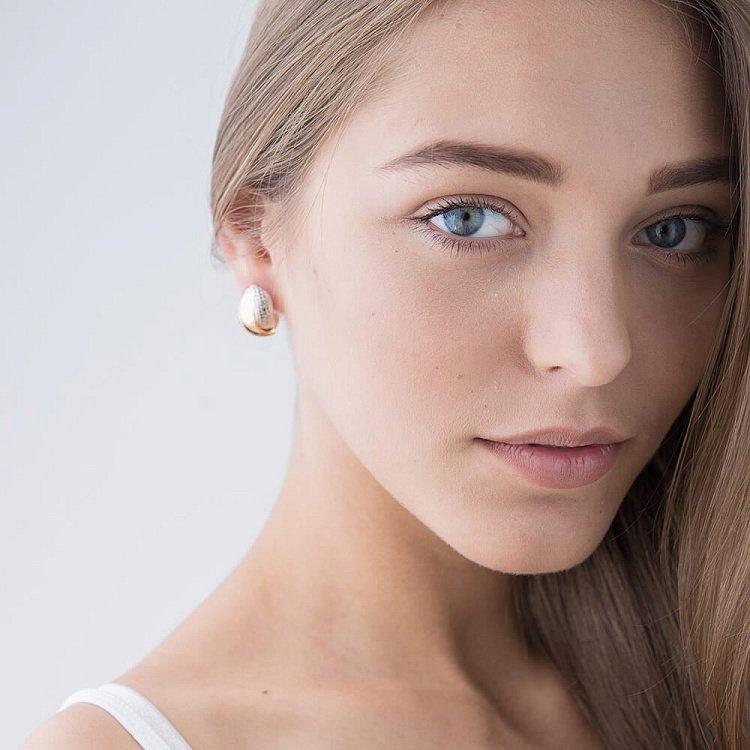 Золоті сережки с03421 від ювелірного магазину Онікс - 5