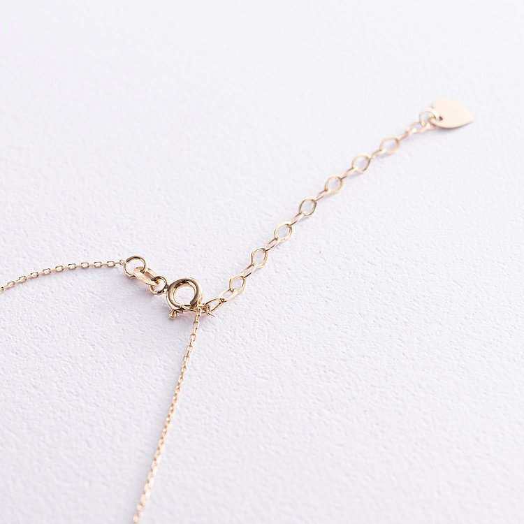 Кольє в жовтому золоті "Навколосвітня подорож" кол01699 від ювелірного магазину Онікс - 3