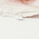 Серебряное кольцо с гравировкой "Together forever" 112143ф от ювелирного магазина Оникс - 5