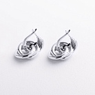 Сережки "Jessica" у білому золоті с09682 от ювелирного магазина Оникс - 2