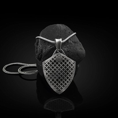 Серебряный кулон "Азиатский тигр" 133193 №5