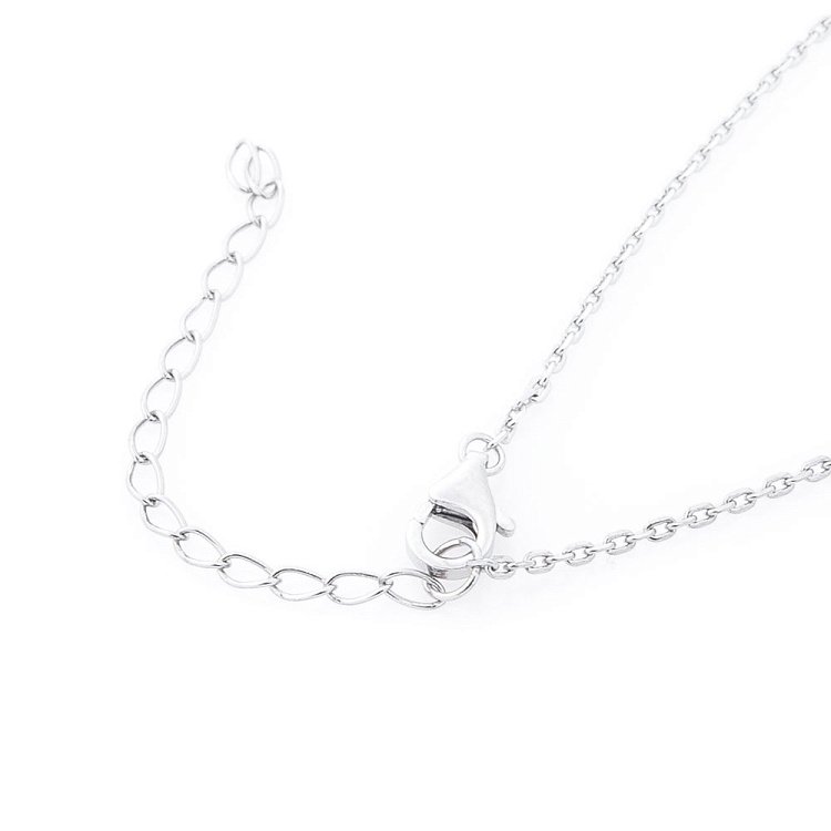 Срібне кольє "Пташка" (фіаніт) 18765 від ювелірного магазину Онікс - 2