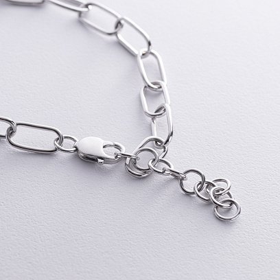 Колье "Свобода" в белом золоте кол01844 №6