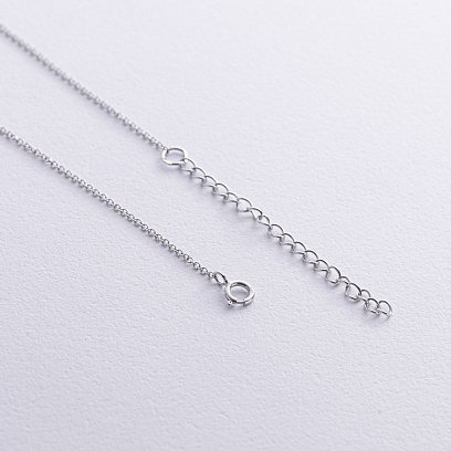 Золотое колье с бриллиантами колб0124sm №5