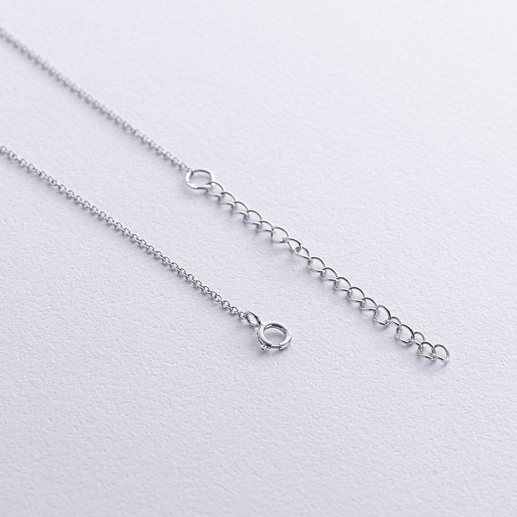 Золотое колье с бриллиантами колб0124sm от ювелирного магазина Оникс - 4