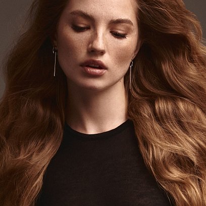 Серебряные серьги - пусеты "Геометрия" 122995 №2