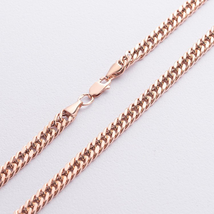 Цепочка золотая панцирное плетение (5 мм) ц00490-5 от ювелирного магазина Оникс