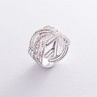 Кольцо в белом золоте с бриллиантами ккит893 от ювелирного магазина Оникс - 2