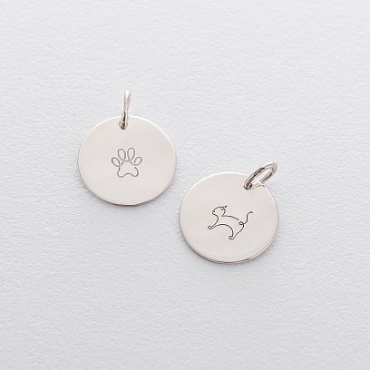 Кулон "Киця" 132724к №2