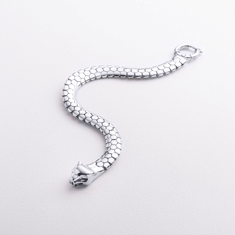 Браслет "Пантера" в белом золоте б05838 от ювелирного магазина Оникс - 4