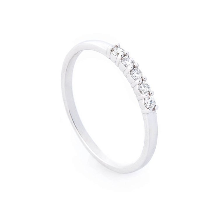 Золота каблучка з діамантами erd420276 від ювелірного магазину Онікс