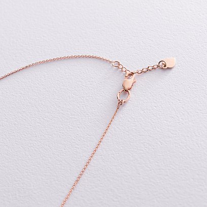 Золоте кольє - краватка з монетками кол01995 №4