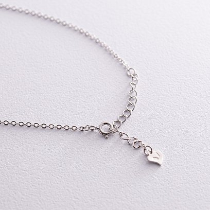 Серебряное колье "Звездочка" 181264 №6