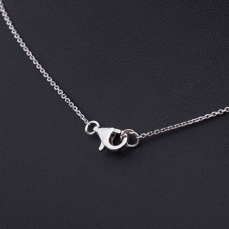 Золоте кольє з сапфірами і діамантами N00232mi від ювелірного магазину Онікс - 2