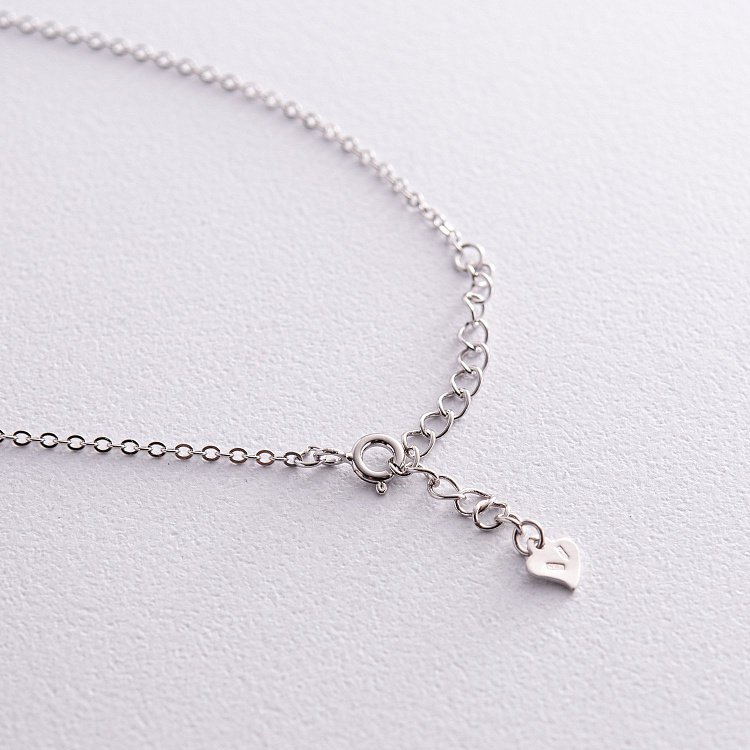 Серебряное колье "Звездочка" 181264 от ювелирного магазина Оникс - 5