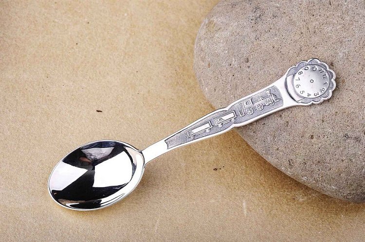 Чайна ложка з візерунком 24022 від ювелірного магазину Онікс - 1