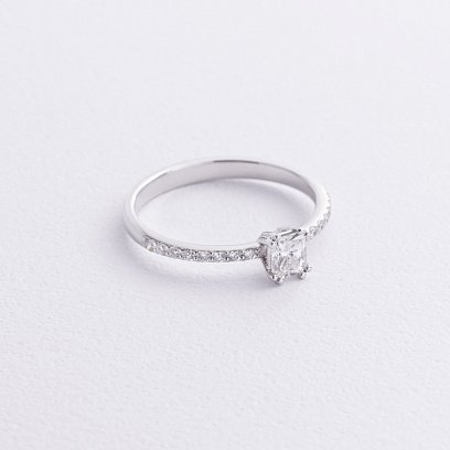 Заручальна золота каблучка з діамантами 2235631121 №3