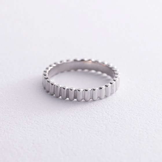 Кольцо "Бриттани" в серебре 7058 №3