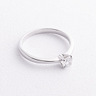 Заручальна золота каблучка з діамантом кб0692м от ювелирного магазина Оникс - 1